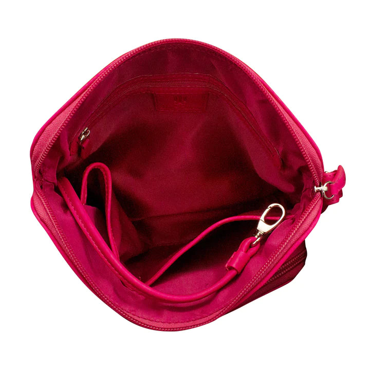 ili New York - RFID blocking Leather Crossbody Organizer - 6333