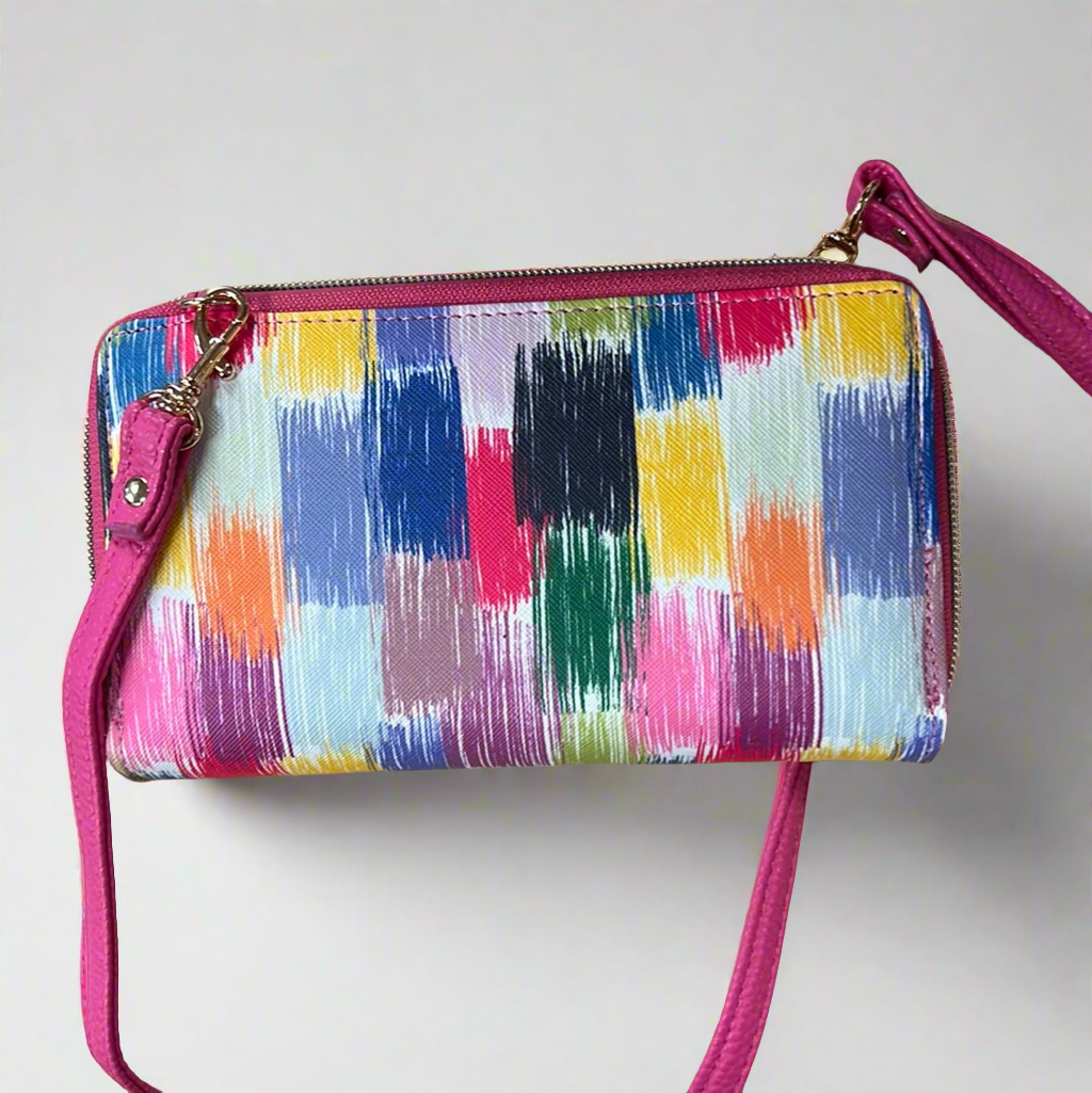 Buxton Ultimate Organizer Vegan Brush Strokes