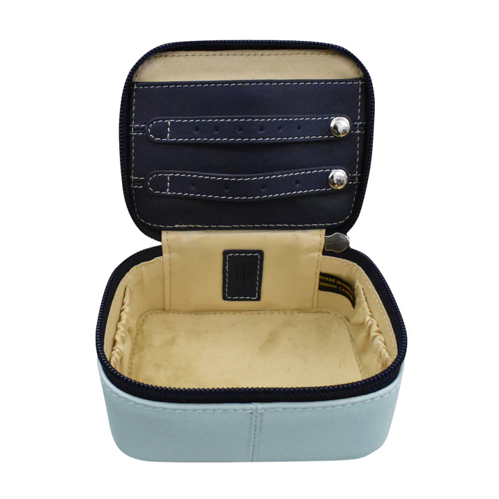 ili New York Leather Travel Jewelry Box- 6391