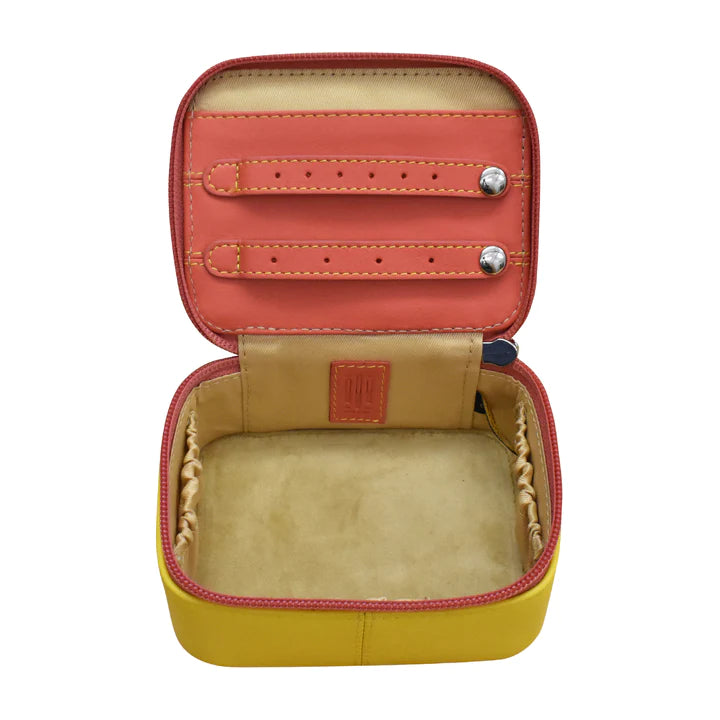 ili New York Leather Travel Jewelry Box- 6391
