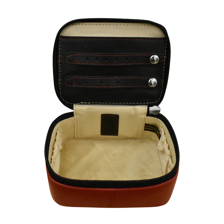ili New York Leather Travel Jewelry Box- 6391