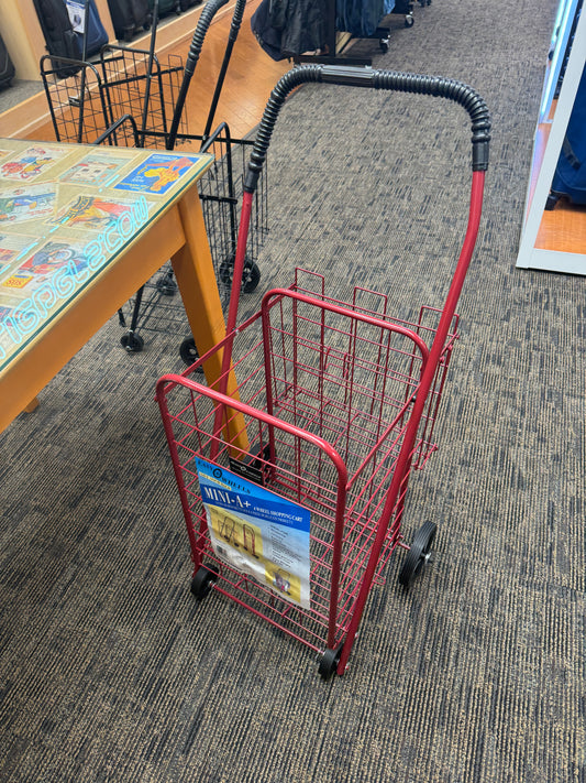 Narita Mini Wheels Shopping Cart - In-Store Pickup Only Red