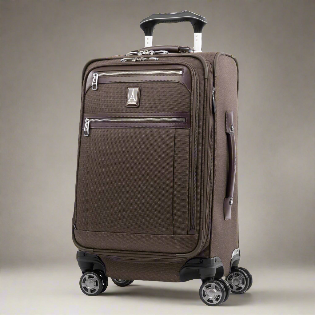 Travelpro® Platinum® Elite Carry-On Softsided Expandable Spinner- 4091861 Espresso