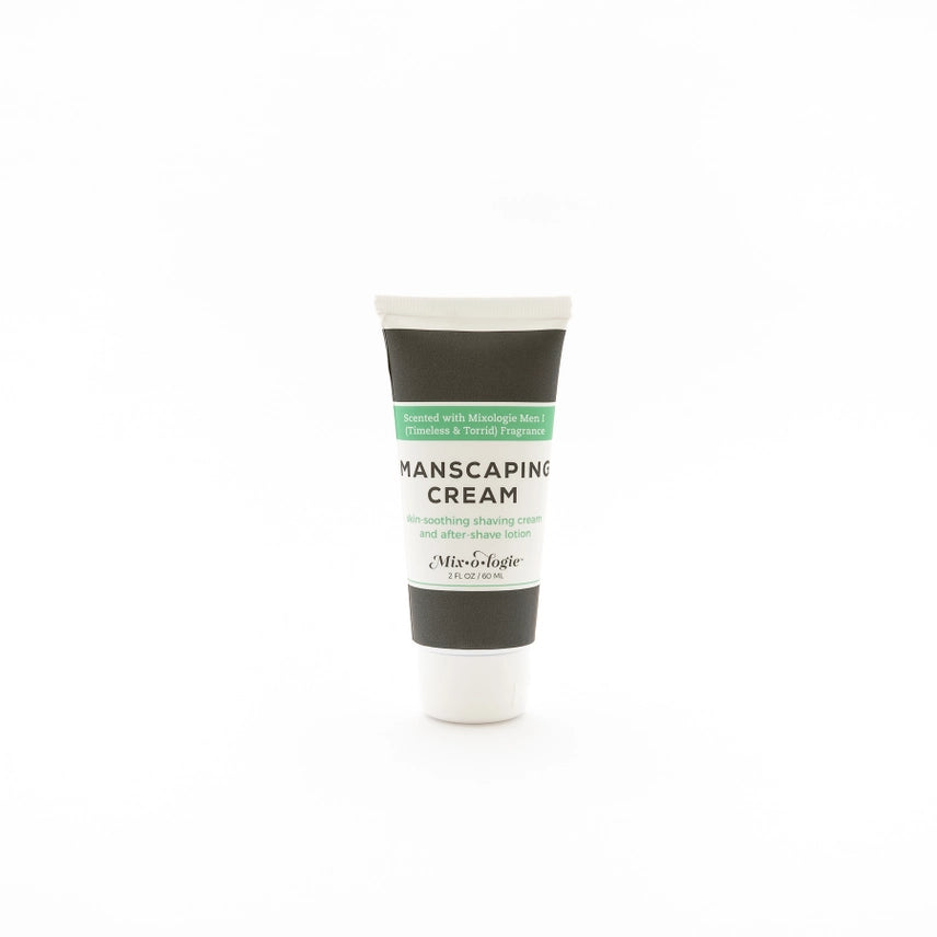 Mixologie- Manscaping Travel Sized Shaving Cream- 2 oz Timeless & Torrid