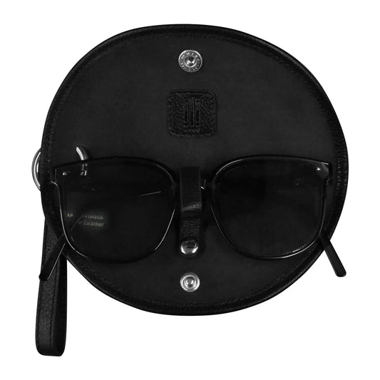 ili New York Leather Halfmoon Eyeglass Holder Bag Charm