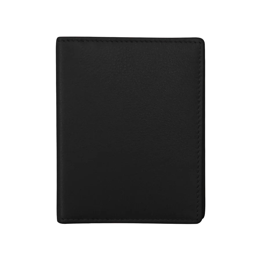 ili New York Leather RFID ID Credit Card Holder Wallet - 6715