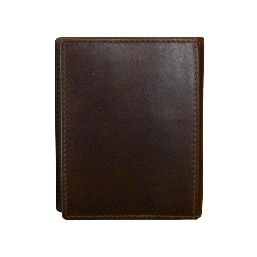 ili New York Leather RFID ID Credit Card Holder Wallet - 6715