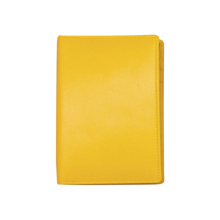 ili New York RFID Leather Passport Wallet- 6753 Sunshine