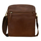 ili New York RFID Leather Messenger Bag/Crossbody