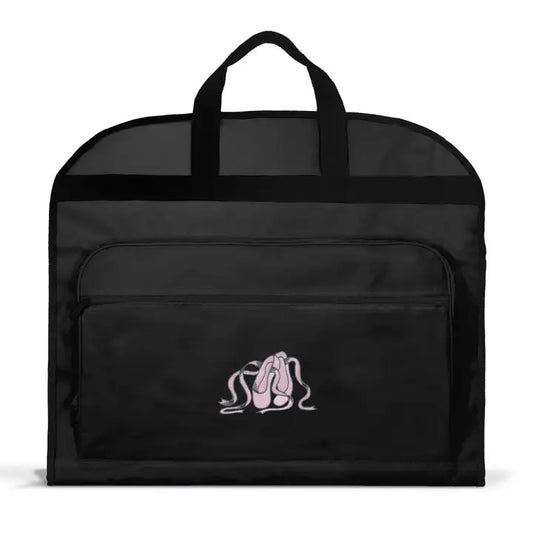 Dalix 39" Ballet Garment Bag Cover For Dress Clothing Black Pink