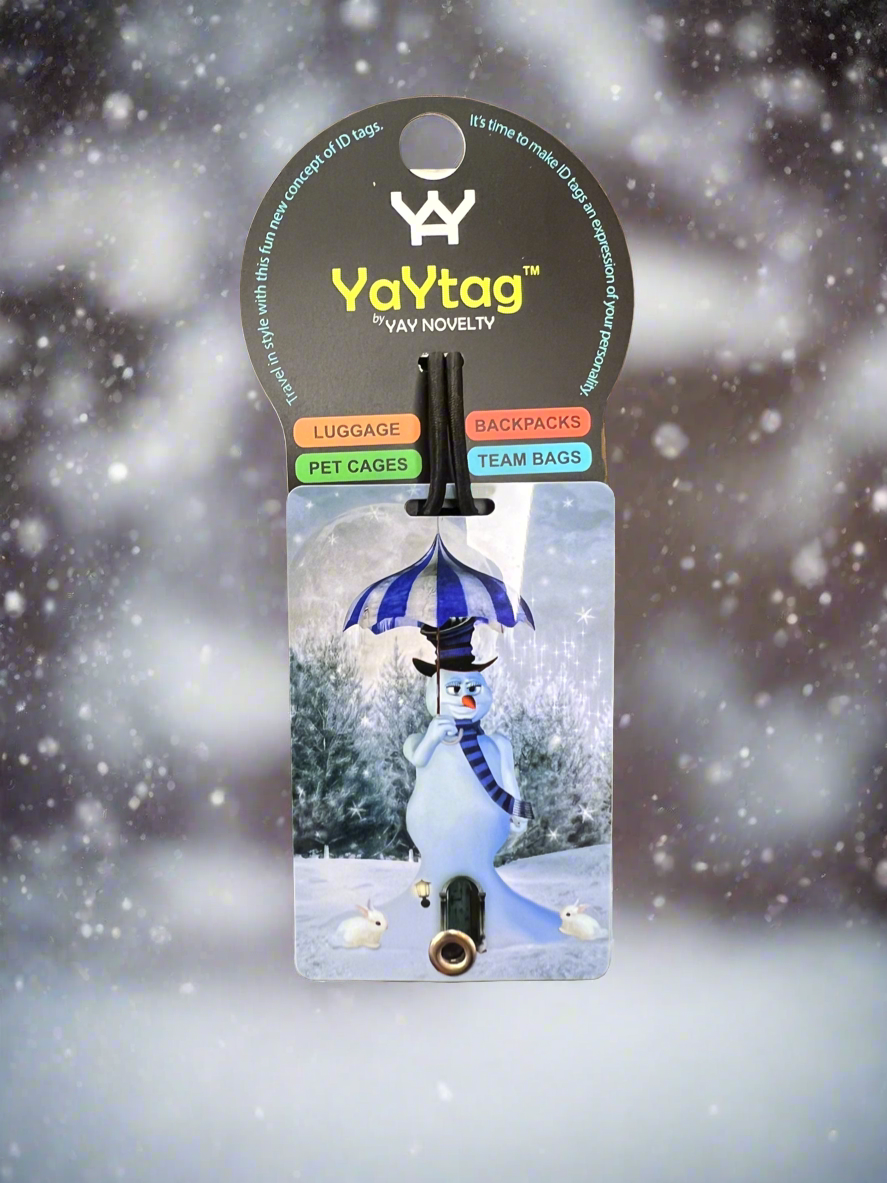 YAY Luggage Tags Snowman