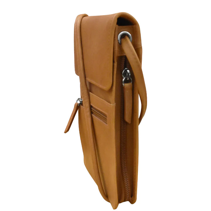 ili New York - RFID blocking Leather Organizer on a String - Large- 6824