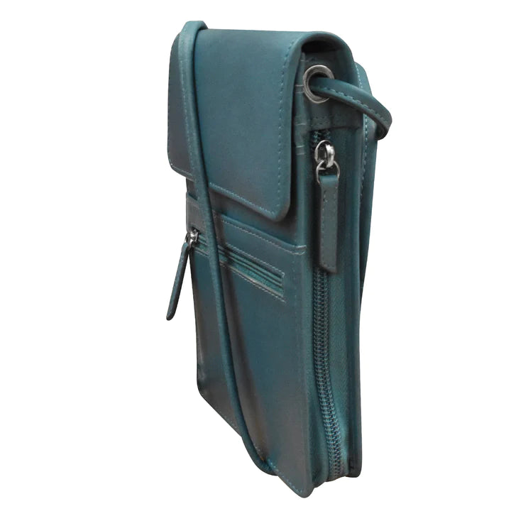 ili New York - RFID blocking Leather Organizer on a String - Large- 6824