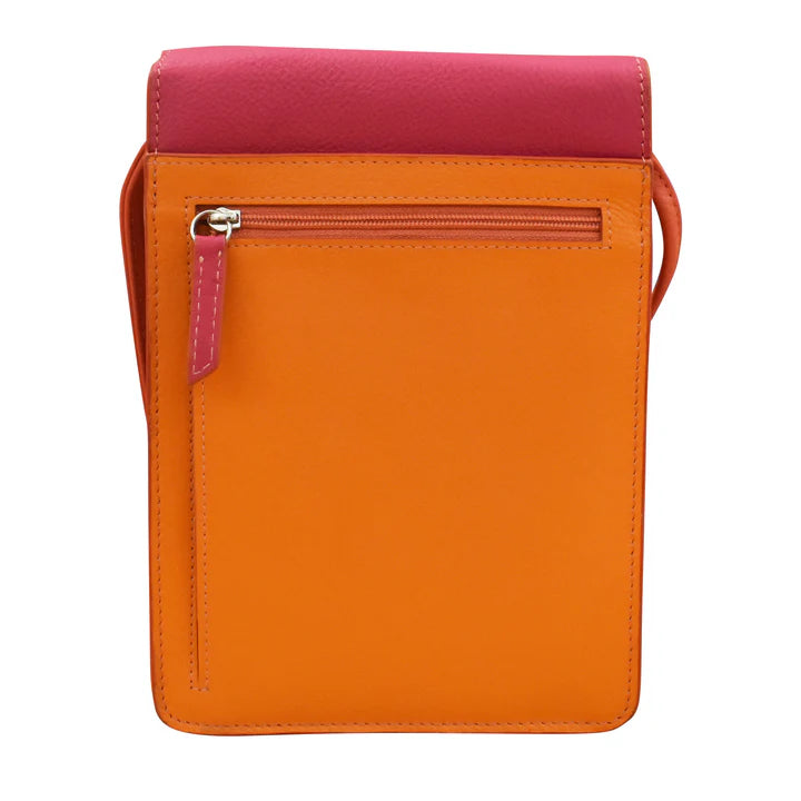 ili New York - RFID blocking Leather Organizer on a String - Large- 6824