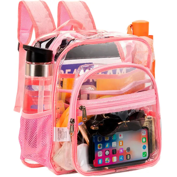 SHYLERO Stadium Backpack- 11.8 x 11 x 6 inches Pink
