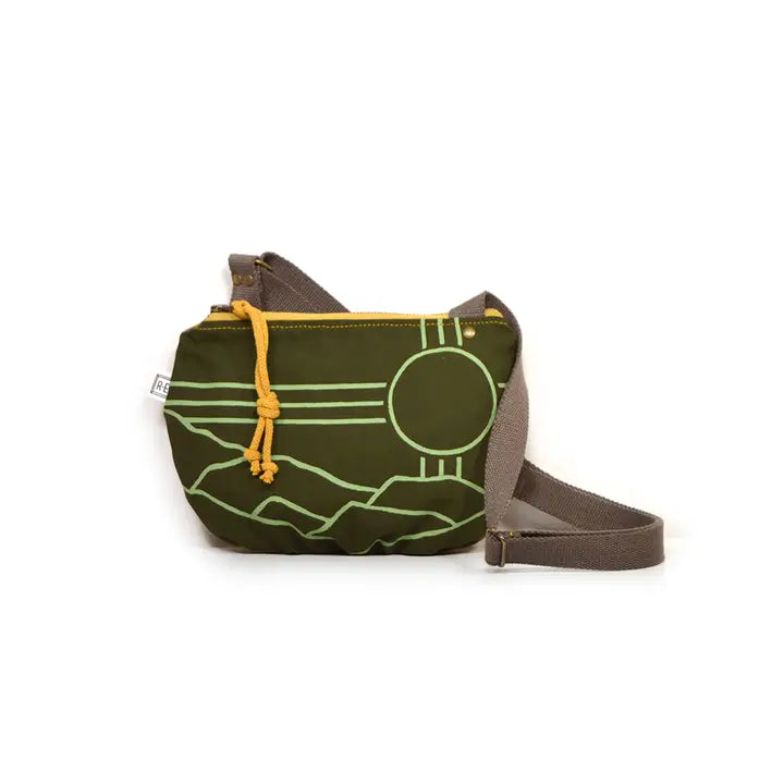 Rachel Elise Studio Date Purse - Mountain + Desert Moss