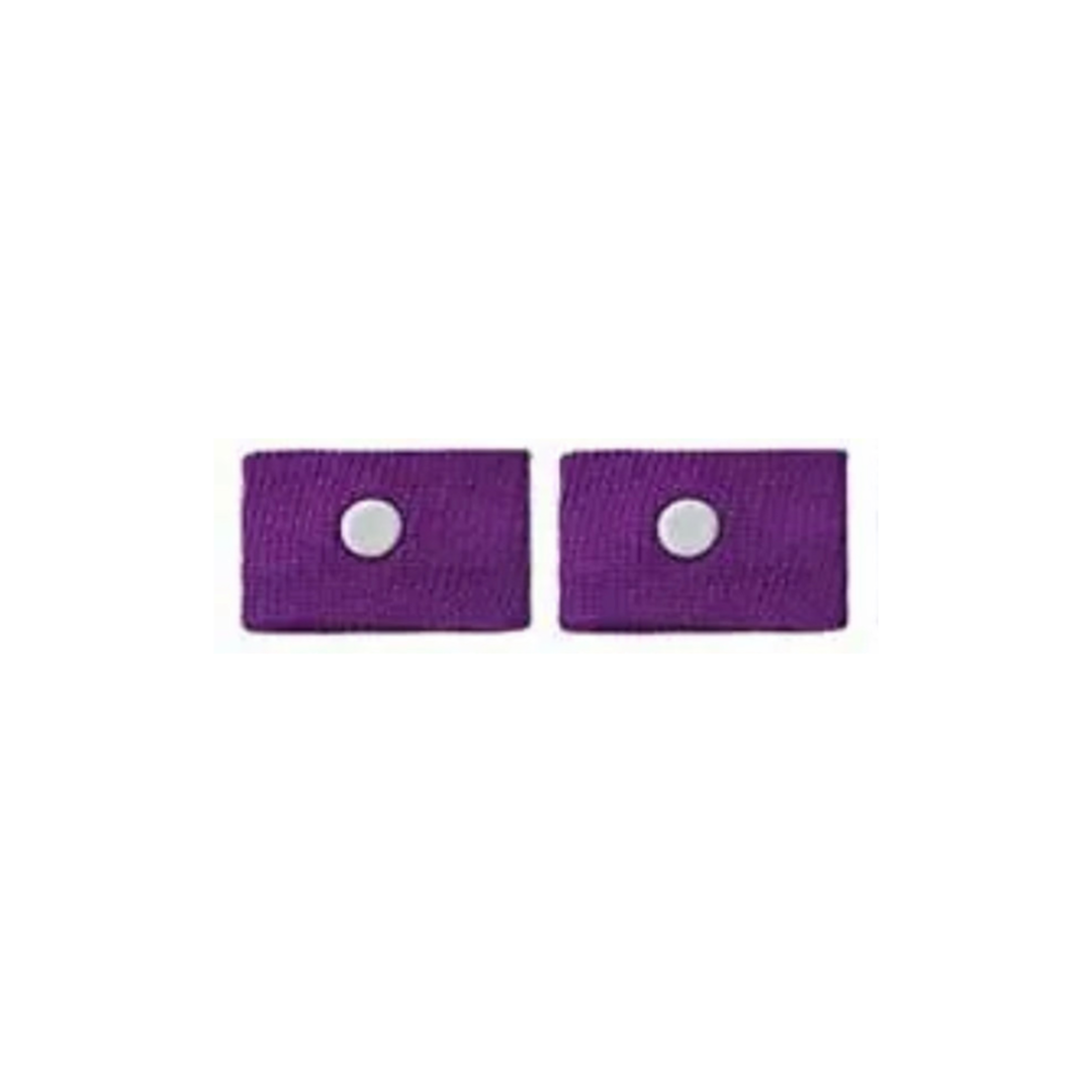 Anti-Nausea Wristbands (1 pair) Purple