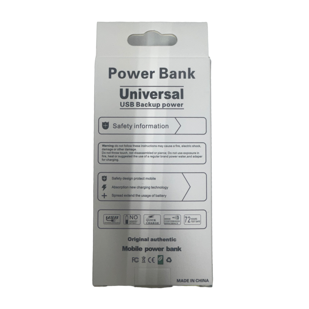 Lieber's Luggage® Lab - Universal 2000mAh USB Battery Power Bank- Travel Accessories for Legacy Collection