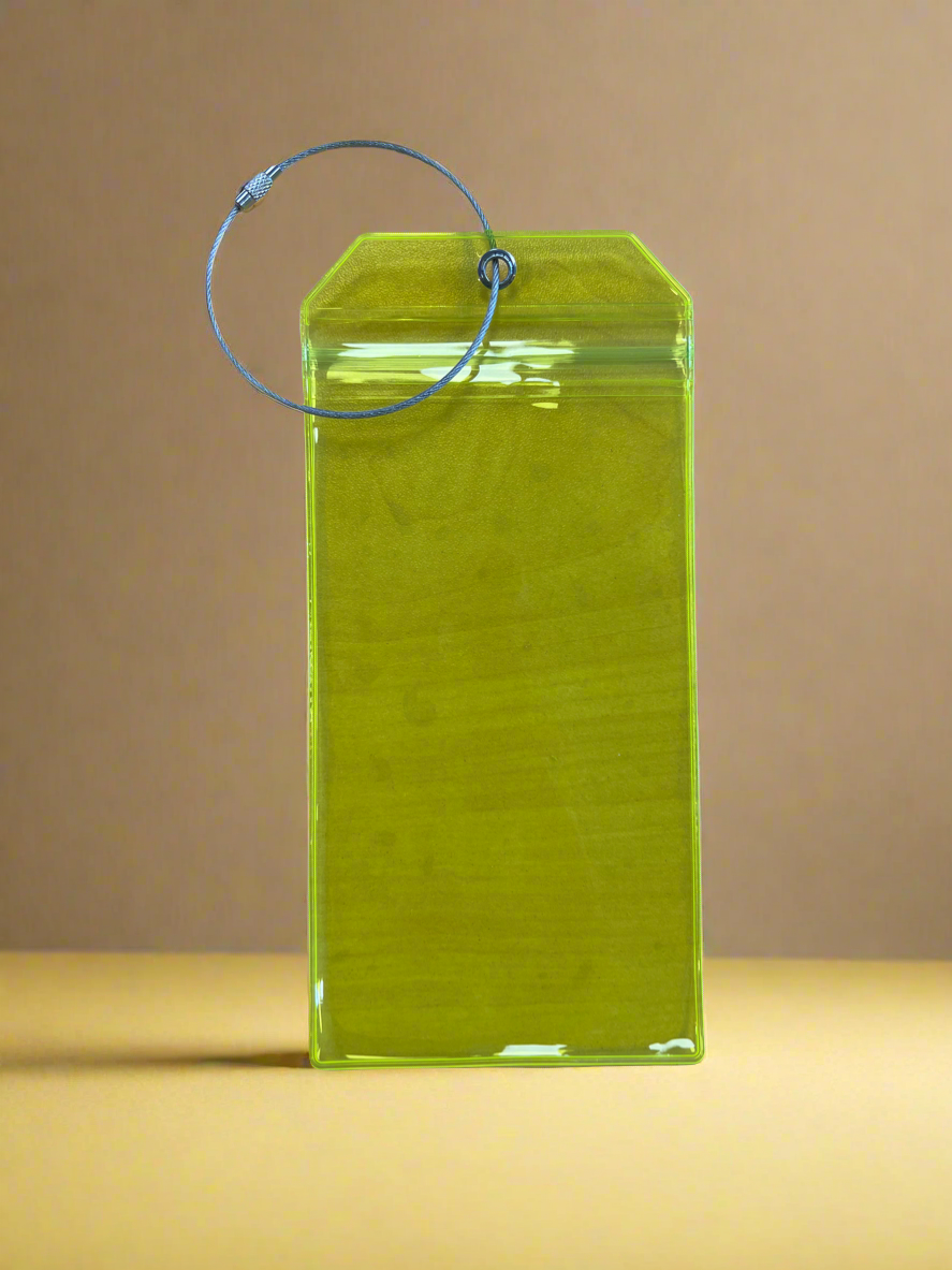 Luggage Cruise Tag- 1 Tag Yellow