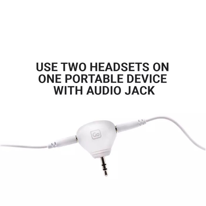 Go Travel Earphone Music Splitter