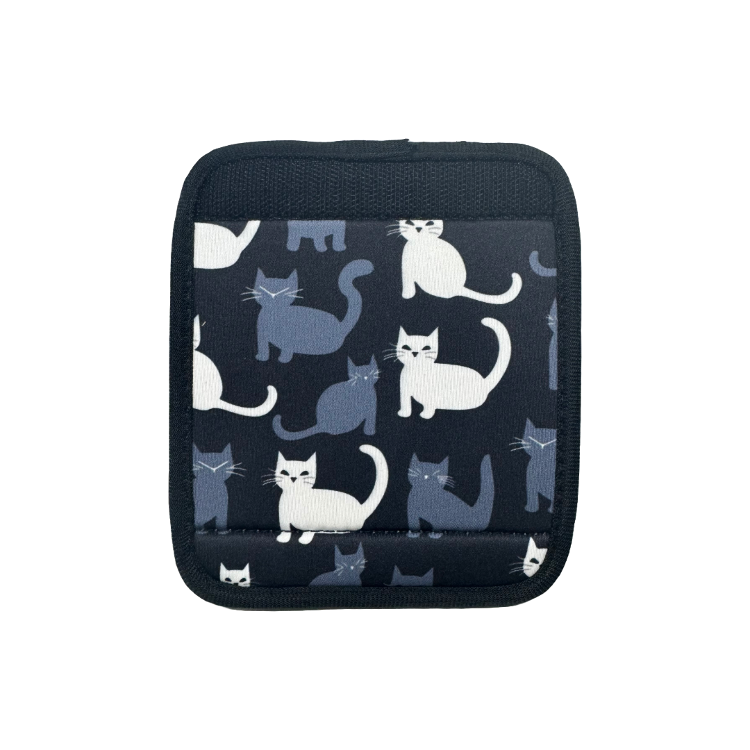 Luggage Handle Wrap/Identifier - 4.5 x 5.4 We Are Both Cats