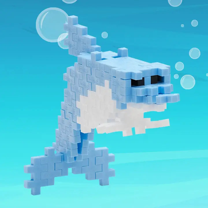 Plus Plus Mini Maker 3D Puzzles Dolphin
