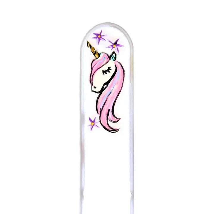 Czech Crystal Nail File - Size Small- Hand Painted Collection