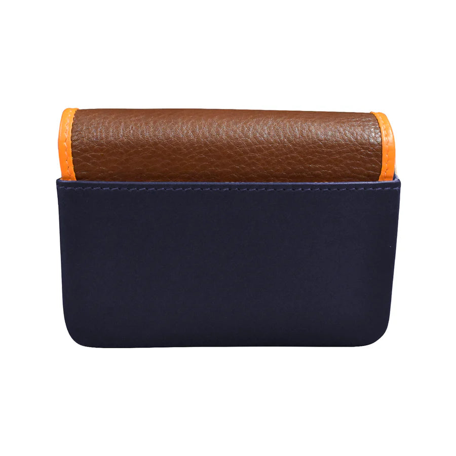 ili New York Leather Small Card and Coin Purse Wallet