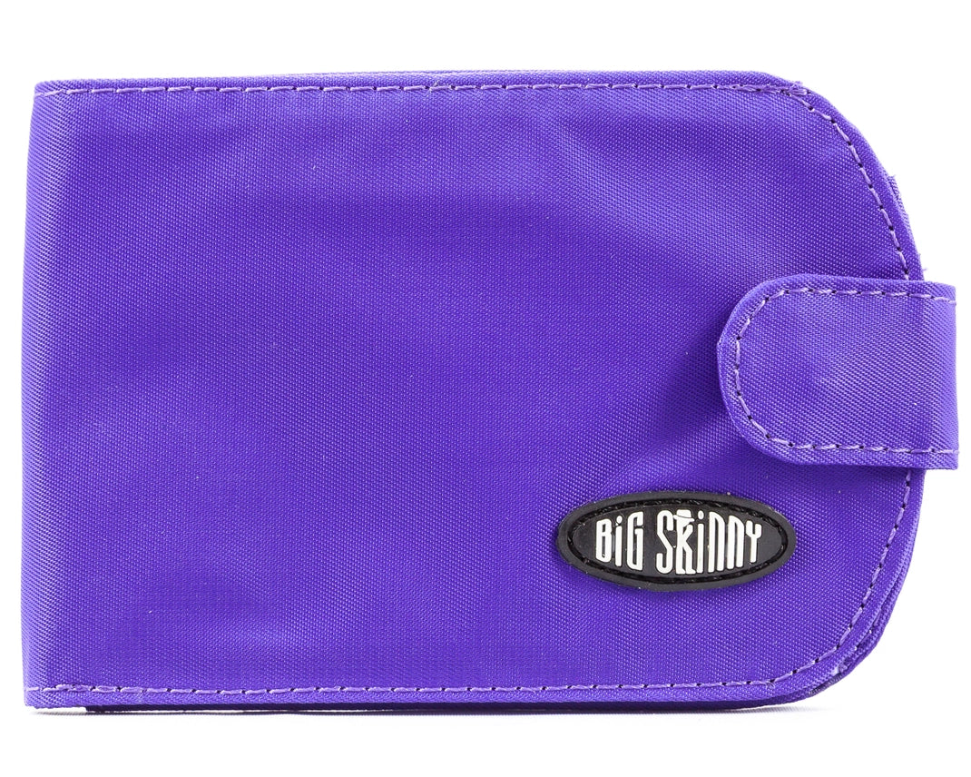 Big Skinny RFID Blocking Taxicat Wallet Purple