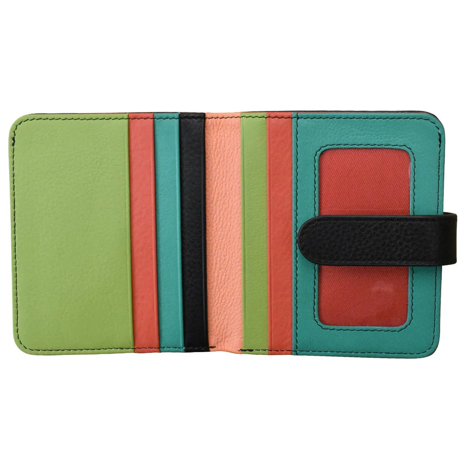 ili New York Bi-Fold RFID Credit Card Wallet- 7301