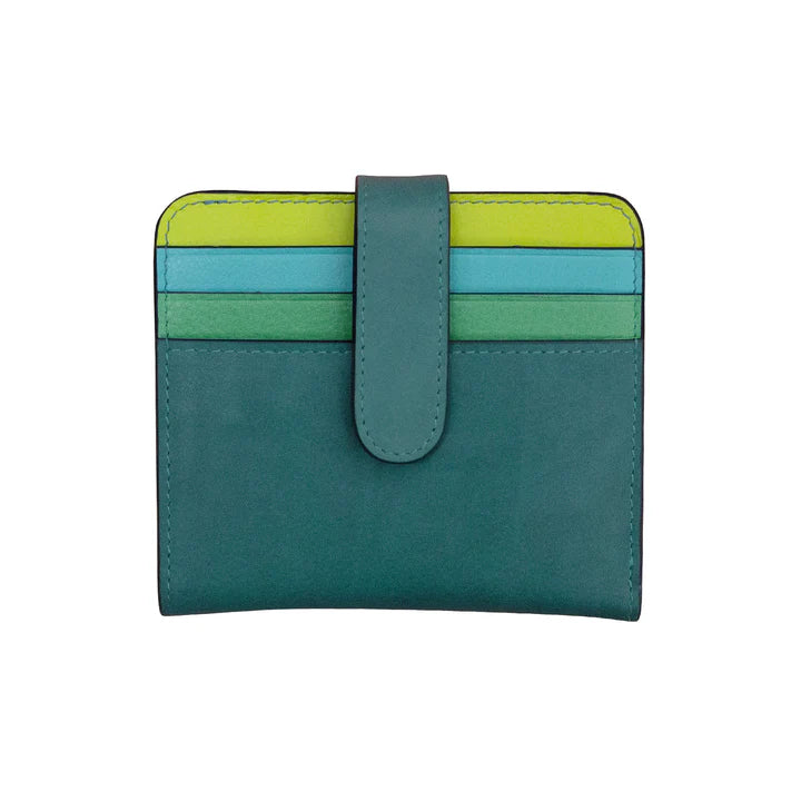 ili New York Bi-Fold RFID Credit Card Wallet- 7301 Serenity Multi