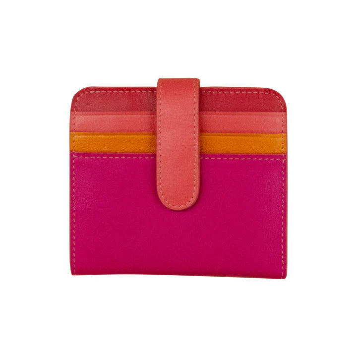 ili New York Bi-Fold RFID Credit Card Wallet- 7301 Sunset Multi