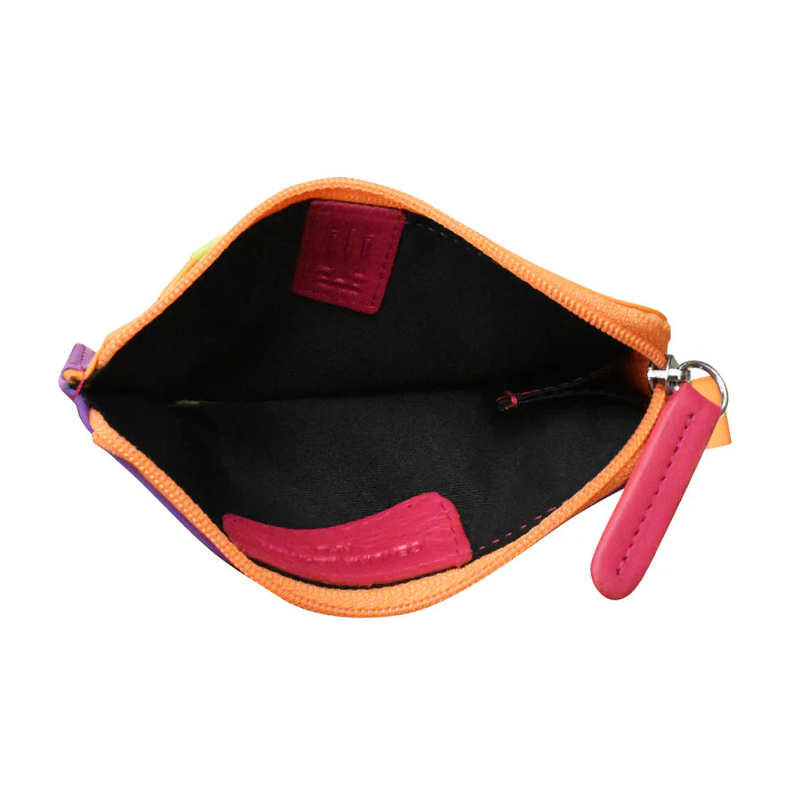 ili New York Leather Flat Card Case RFID Wallet