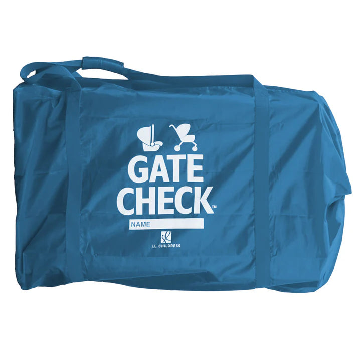 JL Childress- Deluxe Gate Check Travel Bag For Car Seats and Strollers Blue