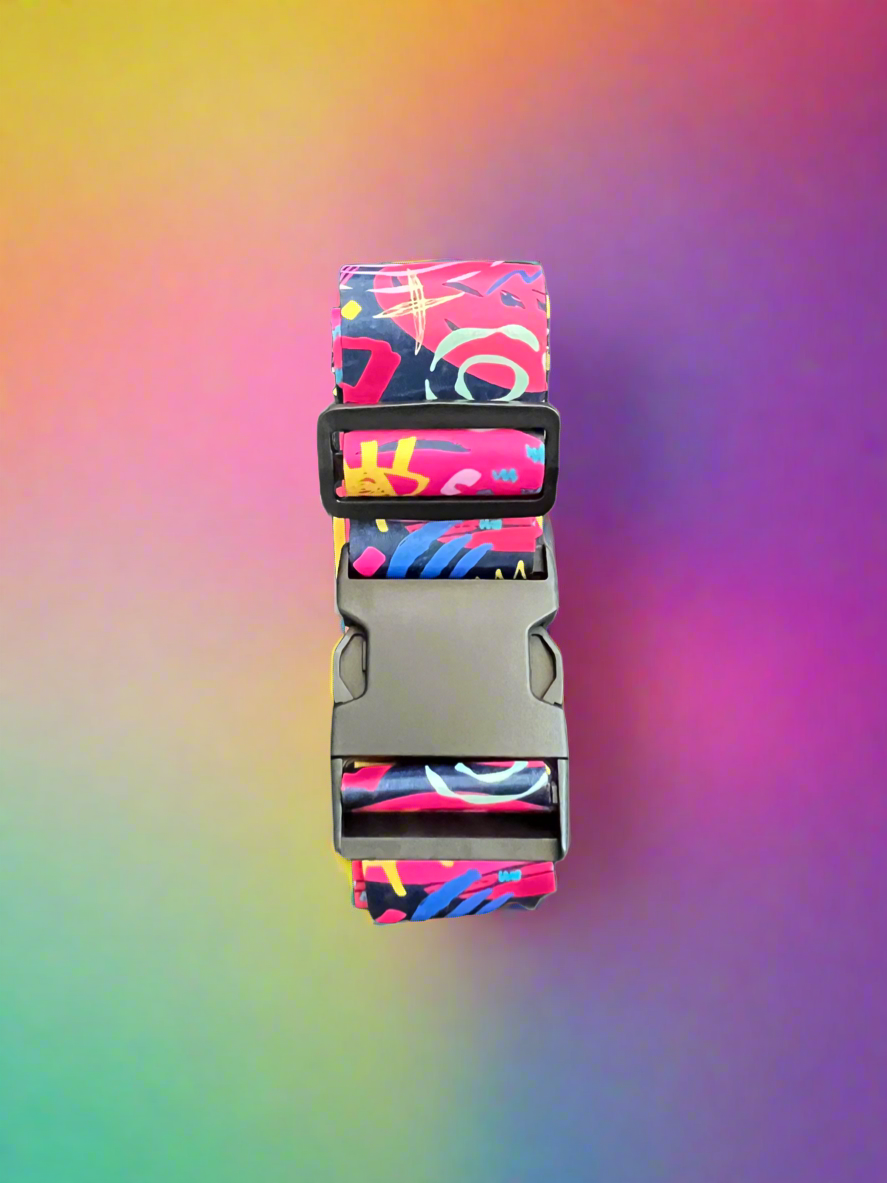 Luggage Strap (Approx. 40-80 inches)- Assorted Designs Totally Rad 😎