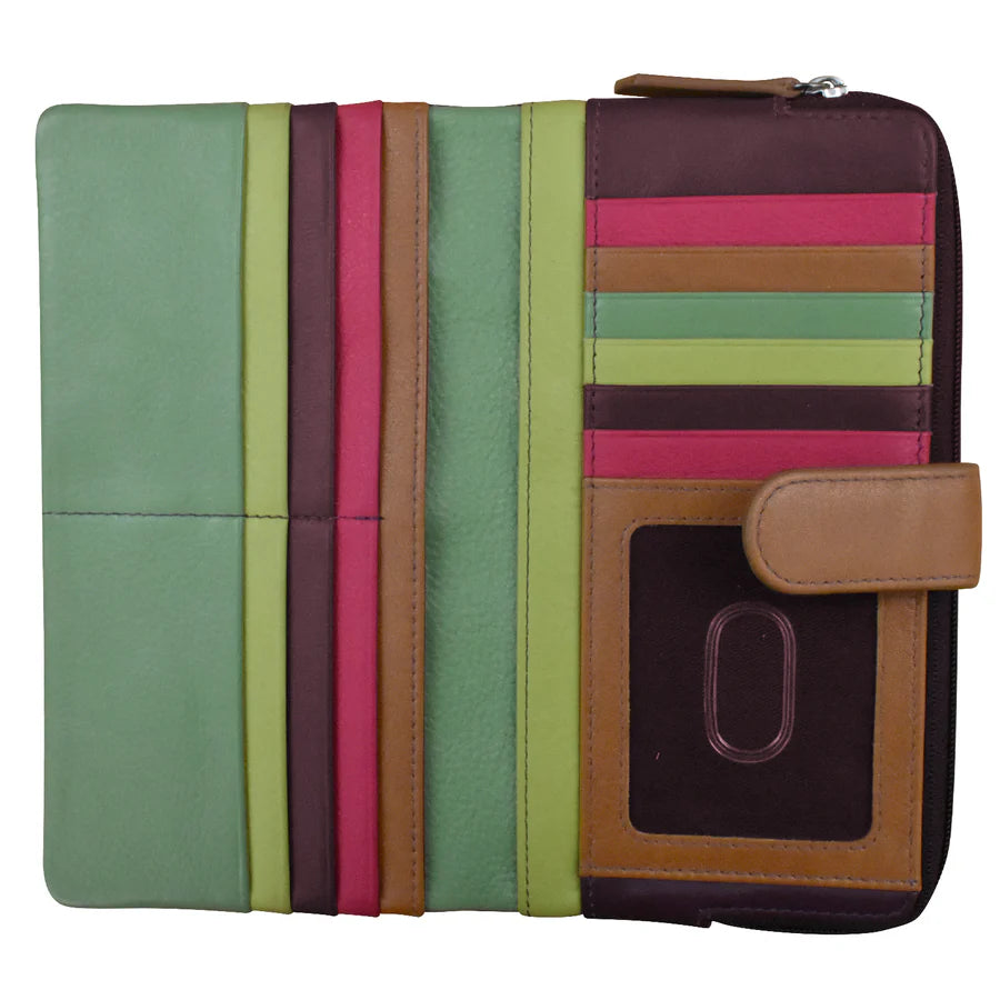 ili New York RFID Leather Smartphone Wallet- 7420