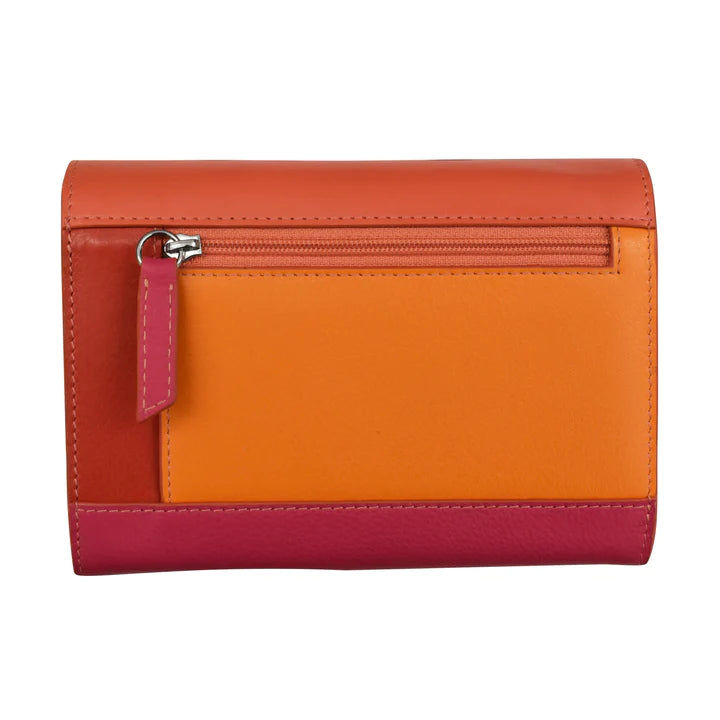 ili New York - 7428 RFID blocking leather French Wallet