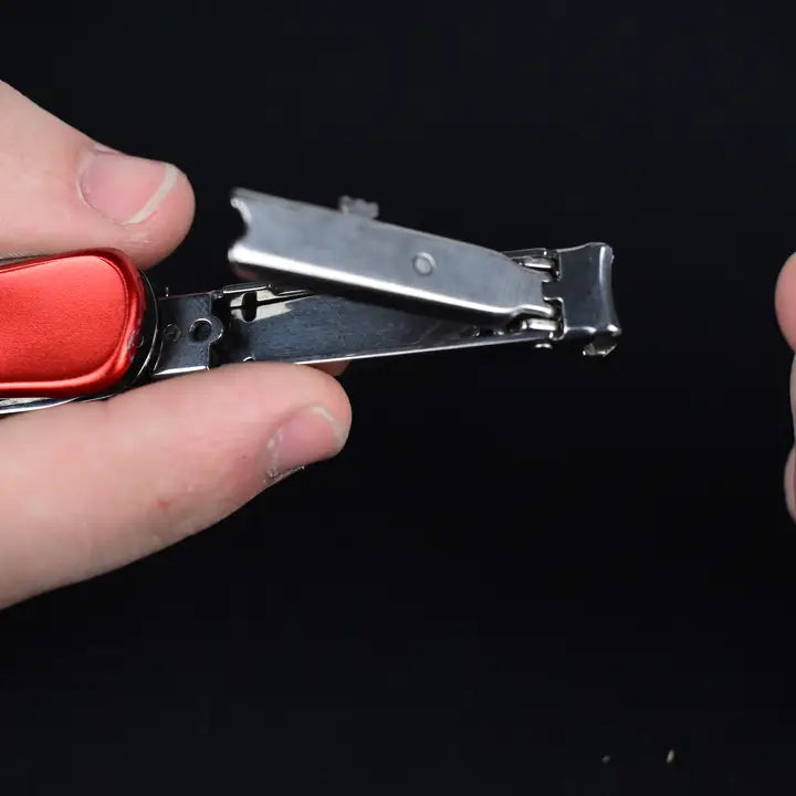 AceCamp Munkees 6-Function Manicure Keychain