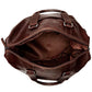 Jack Georges Leather Voyager 2-Wheeled Duffel Bag- 7520