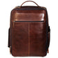 Jack Georges Leather Voyager Large Travel Backpack- 7529