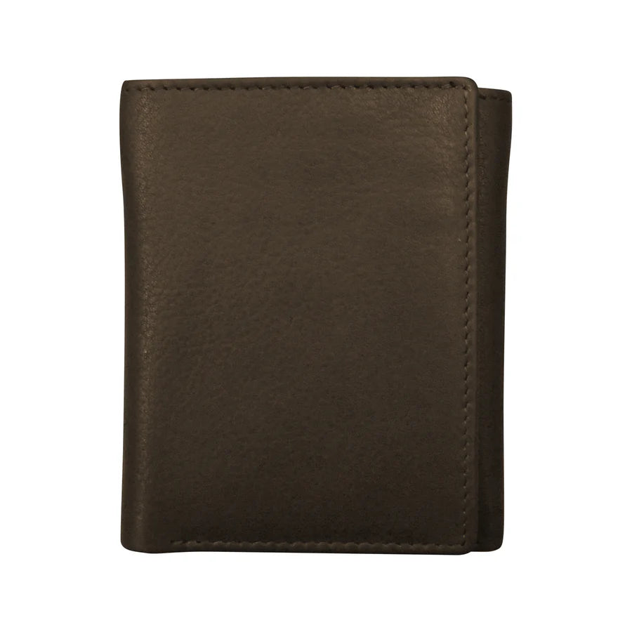 ili New York Premium Leather RFID Trifold Wallet