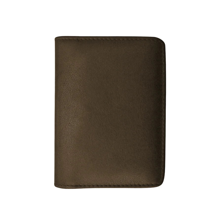 ili New York Premium Leather RFID Flap Wallet