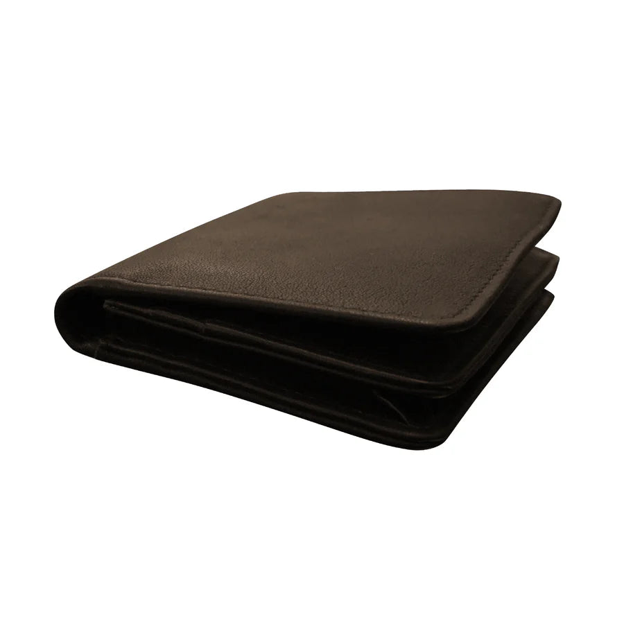ili New York Premium Leather RFID Flap Wallet