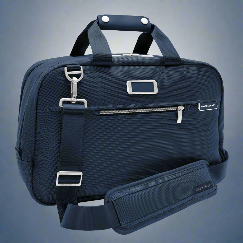 Briggs & Riley Baseline Carry-On Executive Travel Duffle (Free Monogram)- BL280 Navy