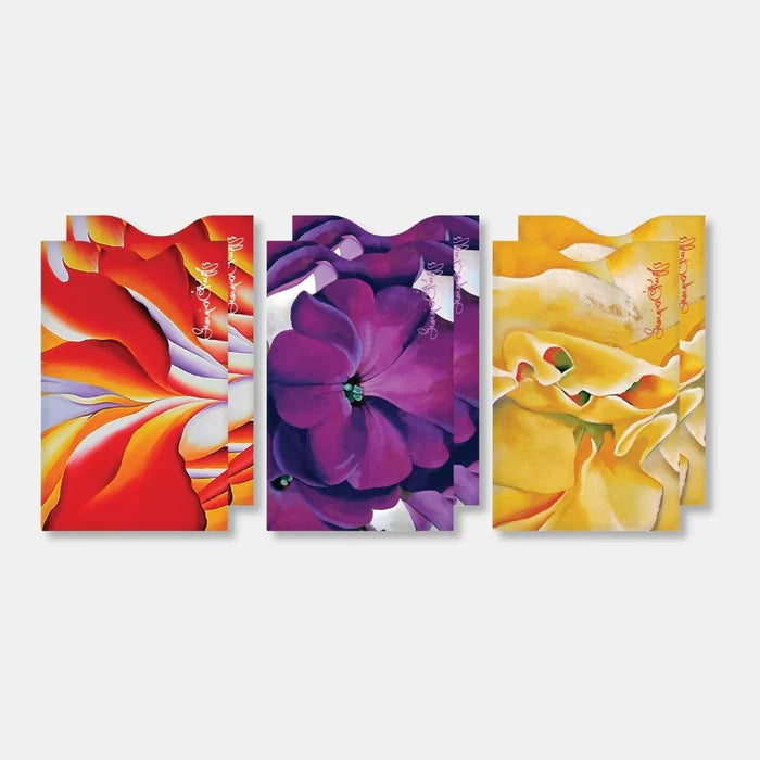 Monarque RFID Protection Card Sleeves - 6 Pack Georgia O'Keeffe