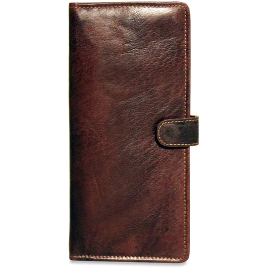 Jack Georges Leather RFID Voyager Travel Passport Wallet- 7729