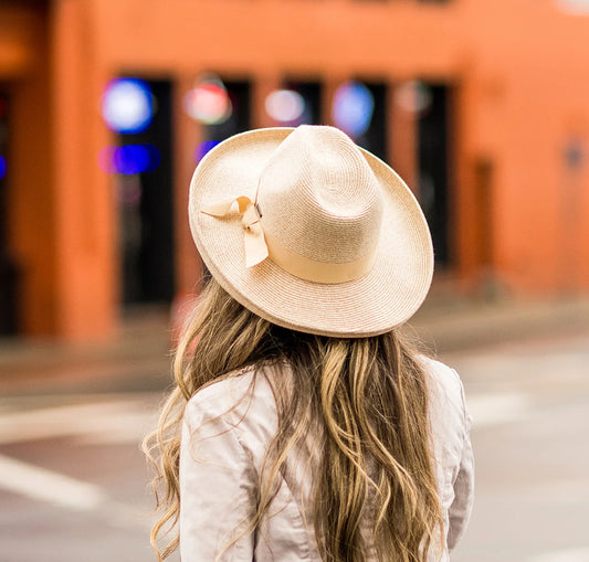Wallaroo Packable Hat- Carkella Vivian UPF 50+ Vivian-White Beige
