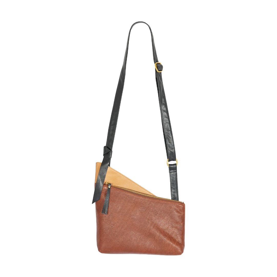 Osgoode Marley Leather Arabella RFID Crossbody- 7303 Brandy