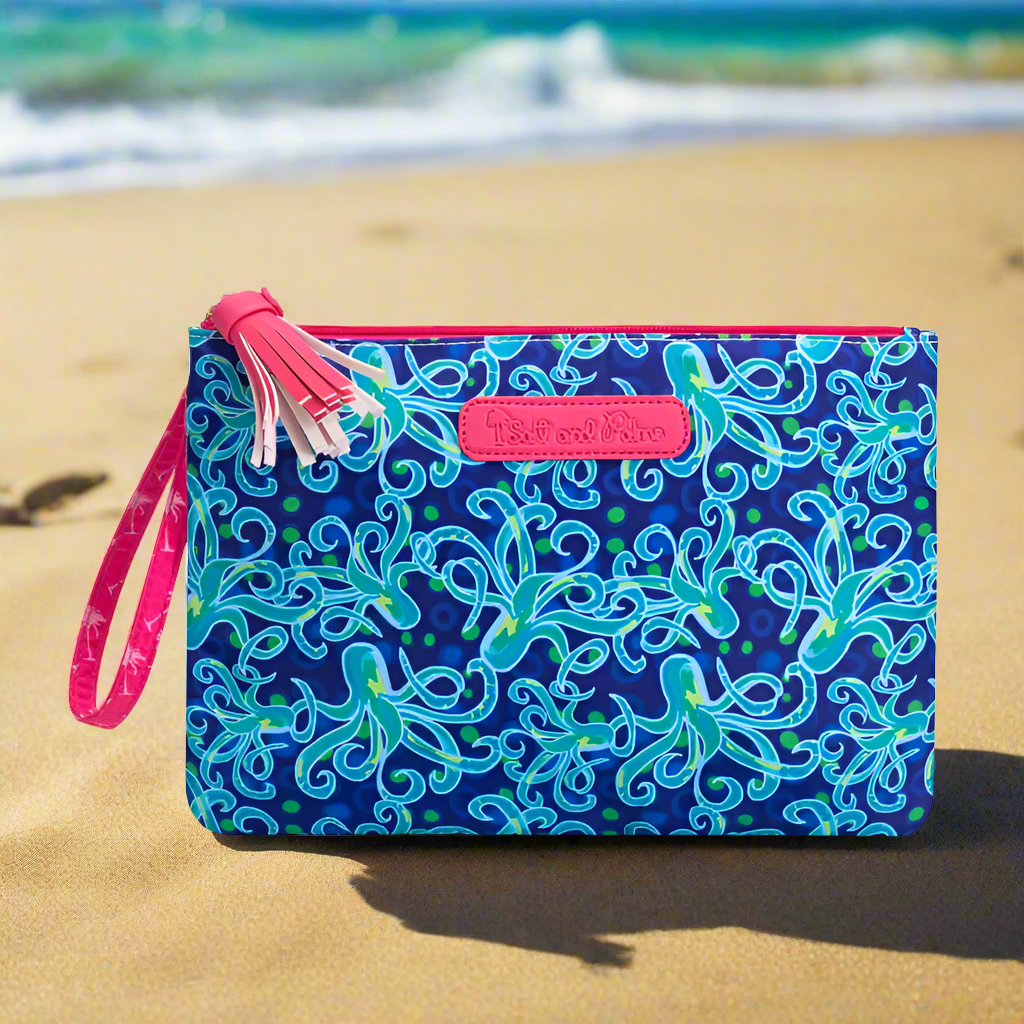 Salt and Palms Bikini Bag Octopus