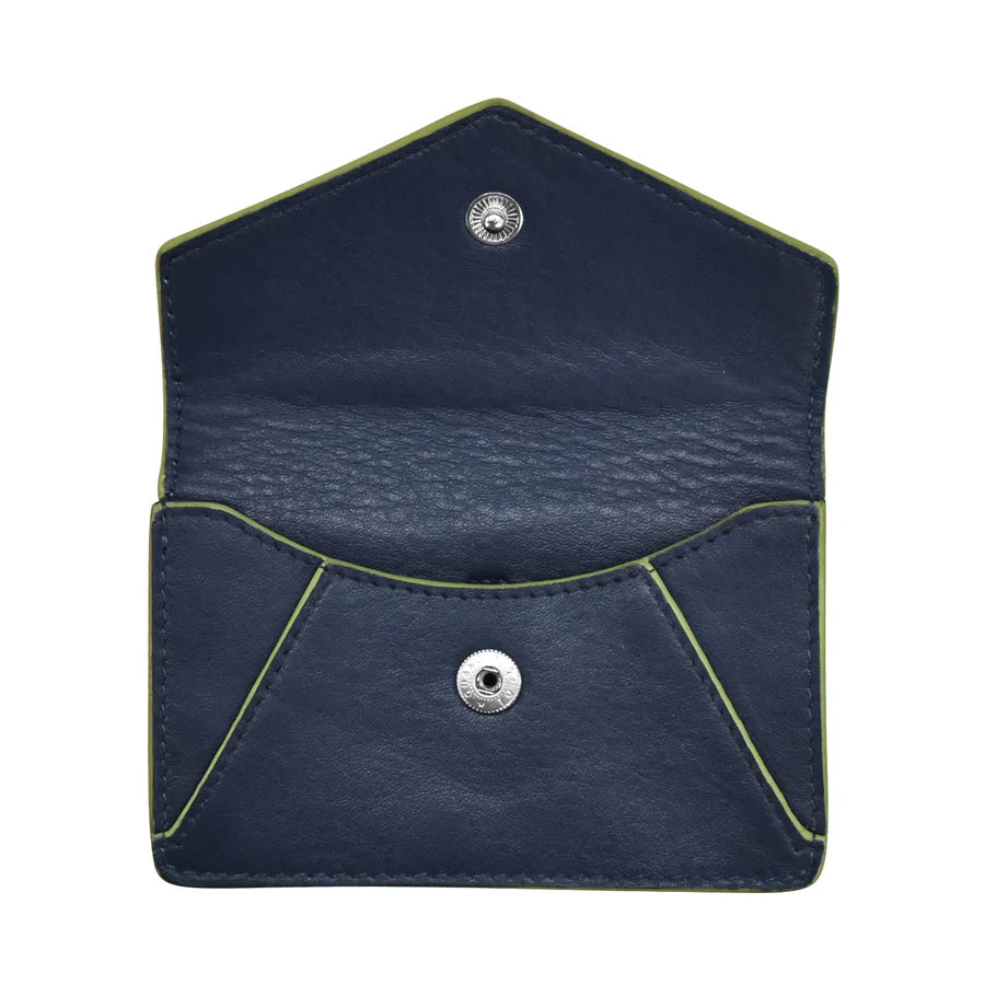 ili New York RFID Leather Envelope Business Card Holder